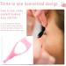 Dajidafu 3 in 1 Mascara Shield Portable False Natural Eyelashes Curler Applicator Guide Guard Upper and Lower Eye Lash Beauty Supplies - Buy Online on SooperMarket.com