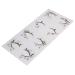 HAPINARY 8 Pairs Halloween Eyeliner Stickers Tool Stickers Face Stickers Eye Makeup Sticker Pvc Black