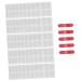 Mikinona 10 Sheets Nail Stickers Gel Nail Wraps with Fingernail Pedicure Stickers Bandelette Clear Nail Wraps Gel Pedicure Kit Gel Nail Strips Manicure Strips P dicure Tip Double Sided Tape - Buy Online on SooperMarket.com