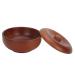 Premium Wooden Shaving Bowl & Soap Set | Wood Shaving Brush & Foam Cup for Professional Grooming - Buy Online on SooperMarket.com