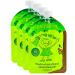 Divata Quetschies 170ml (4 Set) - Reusable squeezing bags to fill yourself with among other things baby food yoghurt smoothies orchard 170 ml (4 Pack)