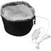 KUIKUI Electric Heating Hat for Hair Care - Adjustable Hot Oil Treatment Hat with Intelligent Temperature Control Prevents Scalding - Buy Online on SooperMarket.com