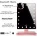 Hansong Vanity Makeup Mirror with Lights Bluetooth 20 LEDs Touch Screen Speaker Rose Gold - Buy Online on SooperMarket.com