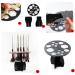 14-Hole Makeup Brush Holder Tree - Acrylic Base Organizer Stand for Air Drying - Black Makeup Brush Storage - Buy Online on SooperMarket.com