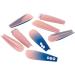 Brishow Coffin Rhinestone Press on Nails French Long Stick on Nails Ballerina Acrylic Fake Nails - Blue 24 Piece Set - Buy Online on SooperMarket.com