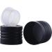 Tianzd 6pcs 50ml Green Plastic Essential Oil Bottles with Black Aluminum Caps - Perfect for Cosmetics & Makeup - Includes Funnel - Buy Online on SooperMarket.com