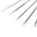Shop 5pcs Stainless Steel Blackhead Removal Tool Set - Double-Ended Acne & Pimple Tool for Effective Skin Care - Buy Online on SooperMarket.com