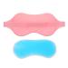 minkissy 1 Set Gel Eye Mask Pink Eyes Facial Mask Travel Gel Sheet 65X2CM Pink