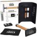 Buy Premium Barber Tools Razor Set | Complete Shaving Kit with 40 Double Blades Soap Balm & Storage Bag - International Shipping Available - Buy Online on SooperMarket.com