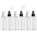 Usmlicer 6 50ml spray bottle Transparent Leer Fine Fog Spray bottle Travel - Plastic Perfume Deaper empty Spray bottle robber bottles transparent 6