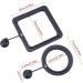 Taicols 2 Pack Feeding Ring Aquarium and Tank Floating Feeder Ring for Goldfish and Other Smaller Fish Aquarium Feeder Feeding A Aquarium Square Round Fish Food Feeders with Suction Cupquarium Fish - Buy Online on SooperMarket.com