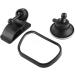 Universal Adjustable Car Baby Rear View Safety Mirror - Suction Cup & Clip - Black | 1 Piece - Buy Online on SooperMarket.com