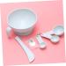 minkissy 1 Set Spatula Bowl Facial Stick Facial Spoon Measuring Spoons DIY Cosmetic Tool Kit DIY Facemask Kit Cosmetology Kit Facial Bowl Mix Brush 12X12cm Blue - Buy Online on SooperMarket.com