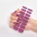 8 Sheets 128 Pieces Full Cover Nail Art Stickers - Self-Adhesive Solid Color Strips for Women | Real Nail Polish Decal Strips - International Shipping Available - Buy Online on SooperMarket.com