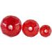 Carolina & Texas Rig Pearls - Glass Beads for Finesse Fishing Bullet Weight Stoppers & Pressure Accessories - 8mm Red for Perch & Pikeperch - Buy Online on SooperMarket.com