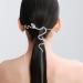 WEBEEDY 2 Pieces Snake Hair Sticks Vintage Tassels Punk Hair Chopsticks Distortion Hairpin Hairstyle Hair Accessories for Women - Buy Online on SooperMarket.com