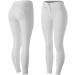 HORZE Active Women's Silicone Grip Full Seat Breeches - White, Size 32 - Buy Online on SooperMarket.com