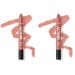 wet n wild Color Icon Cream Eyeshadow Makeup Multi-Stick Peach Born To Flirt (Pack of 2)