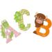 Sevi 83001 Tier Wooden Letter A - Alligator | Kids' Room Door Letter | Educational ABC Learning Toy | Safe for Children 3+ | Pink Yellow Blue - Buy Online on SooperMarket.com