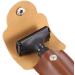Premium PU Leather Travel Holder for Double Edge Safety Razor - Compact & Stylish Razor Case - Buy Online on SooperMarket.com