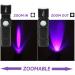 ADQOO UV Torch Rechargeable Blacklight Flashlight LED Mini Ultraviolet Torches USB Black Light Zoomable 395nm Detector for Dog Cat Pet Urine Stain Bed Bugs and More - Buy Online on SooperMarket.com