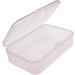 Goodma 12 Pieces Mini Rectangular Plastic Boxes - Pink Storage Organizer Containers with Hinged Lids (3.3 x 2.2 x 1 inch) - Buy Online on SooperMarket.com