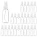 GeRRiT Plastic Spray Bottle Portable Travel Container Fine Mist Spray Dispenser Bottle Transparent Empty Fine Mist Spray Bottle for Cleaning Gardening Plant (Color : Clear Size : 100ml) 100ml Clear