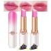 BINGBRUSH 2 Pcs Grape Color Changing Lipstick Lip Tinted Queen  PH Mood Long Lasting Labiales Moisturizer Lip Gloss Lip Balm Tinted Magic Lip Stain Glossly Makeup Lipstick Set for Women 2 Count (Pack of 1) 2 Pcs Grape li...