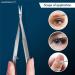 SANDBROS Curved Cuticle Scissors Grooming Professional Self Opening Scissors from Stainless Steel - Scrapbooking and Decoupage Curved Scissors - Buy Online on SooperMarket.com