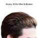 Black Wavy Metal Hair Bands 2 Pack - Unisex Headbands for Men and Women - Non-Slip Spring Sports Accessory - Buy Online on SooperMarket.com