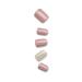KISS IMPRESS PRESS-ON Manicure One More Chance | Short Quadratic Nails with PureFit Technology | Includes Cleaning Pad Mini File & 30 Artificial Nails - Buy Online on SooperMarket.com