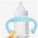 Vaguelly 2pcs Bottle Handle Milk Bottle Grips Silicone Bottle Grip Bottle Grip Milk Bottle Accessories Bottle Grip Bottle Grip Child Feeding Bottle Silica Gel Feeder 14.00X5.00X5.00CM Sky-blue - Buy Online on SooperMarket.com