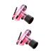 Healeved 2pcs Curly Hair Tools Curly Hair Roller Hair Crimpers Hair Dryer Curls Styling Connectors Rosy