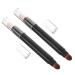 MUSISALY 2pcs Eye Makeup Stick Makeup Eyeshadow Brushes Stick Eye Shadow for Women Makeup Brush Abs Black