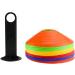 Faxco 50 Pcs Soccer Cones with Holder - Field Cone Markers for Football Training - Outdoor Sports Games Supplies (5 Colors) - Buy Online on SooperMarket.com