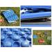 Toasis Camping Cushion Foam Seat Pad for Outdoor Sitting - Blue - Buy Online on SooperMarket.com