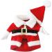 Delifur Pet Christmas Santa Claus Suit with Cap - Dog/Cat Xmas Costume Party Suit (Red, Size S) - Warm Hoodie for Winter - Buy Online on SooperMarket.com