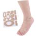 Anti-Wear Foot Pads - 10 Sheets Moleskin Tape Insoles | Gel Heel Sticker for High Heels | Skin-Friendly Slip Protection - Buy Online on SooperMarket.com