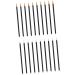 BELLIFFY 100pcs Eye Makeup Tools Eyeshadow Eye Shadow Eyebrow Brush Applicator White 10X0.5X0.5cm White - Buy Online on SooperMarket.com