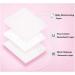 Momoup Organic Cotton Sheets 200 Pieces/Bag 100% Organic Unbleached (2# Double Effect Makeup Pads - 3 Bags) - Buy Online on SooperMarket.com