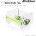 Molshine 2 Pack Transparent Desktop Washi Tape Dispenser with Cutter and Roll Holder - Beige (Masking Tape Not Included) - Buy Online on SooperMarket.com