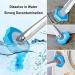 Toilet Brush Disposable Toilet Cleaning System Disposable Toilet Flushable Refill Fresh Brush Flushable Refills - 48 Refills Silicone Toilet Brush Blue - Buy Online on SooperMarket.com