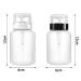 2 Pack 200ml Pump Dispenser - Nail Polish Remover Bottle for Nail Art Tool Set | Pum Pum Pum Pleple - Buy Online on SooperMarket.com