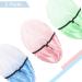 Auban Reusable Shower Cap for Women | Waterproof Satin Exterior | EVA Lining | Extra Large & Adjustable Hair Cap | 3 Colors (Blue, Pink, Green) - Buy Online on SooperMarket.com
