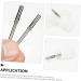 minkissy Acrylic Nails Trim Drill Bit Spas Nail Drill Shank Nail Shank for Women Nail Shank for Nail Drill Small Grinding Head Metal Nail Shaft Core Women's Nail Supplies Tungsten Steel - Buy Online on SooperMarket.com