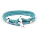 Shop OralGos Multilayer Milan Viking Bracelet & Whale Tail Bracelet for Men | Beach Jewelry in Blue - International Shipping Available - Buy Online on SooperMarket.com