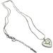 Oralgos Adjustable Love Shape Necklace - Tulip Heart Pendant Collarbone Chain | Elegant French Style Accessories for Women - Buy Online on SooperMarket.com
