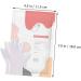 Healeved 2 Pairs Moisturizing Cover Exfoliating Treatment Dry Moisturizer Care Socks Moisturizing Gloves Remover Socks Cat Paw Spa Non-Woven Fabric White - Buy Online on SooperMarket.com