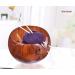 Wooden Yarn Bowl for Knitting and Crocheting - Yarn Storage Organizer with Holes - Mother's Gift Idea - 5.9 x 3.1 Inch - Buy Online on SooperMarket.com
