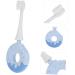 Gatuida Children's Toothbrush - Soft Silica Gel Brush Head for Toddlers - Blue - 1 Pack - Buy Online on SooperMarket.com